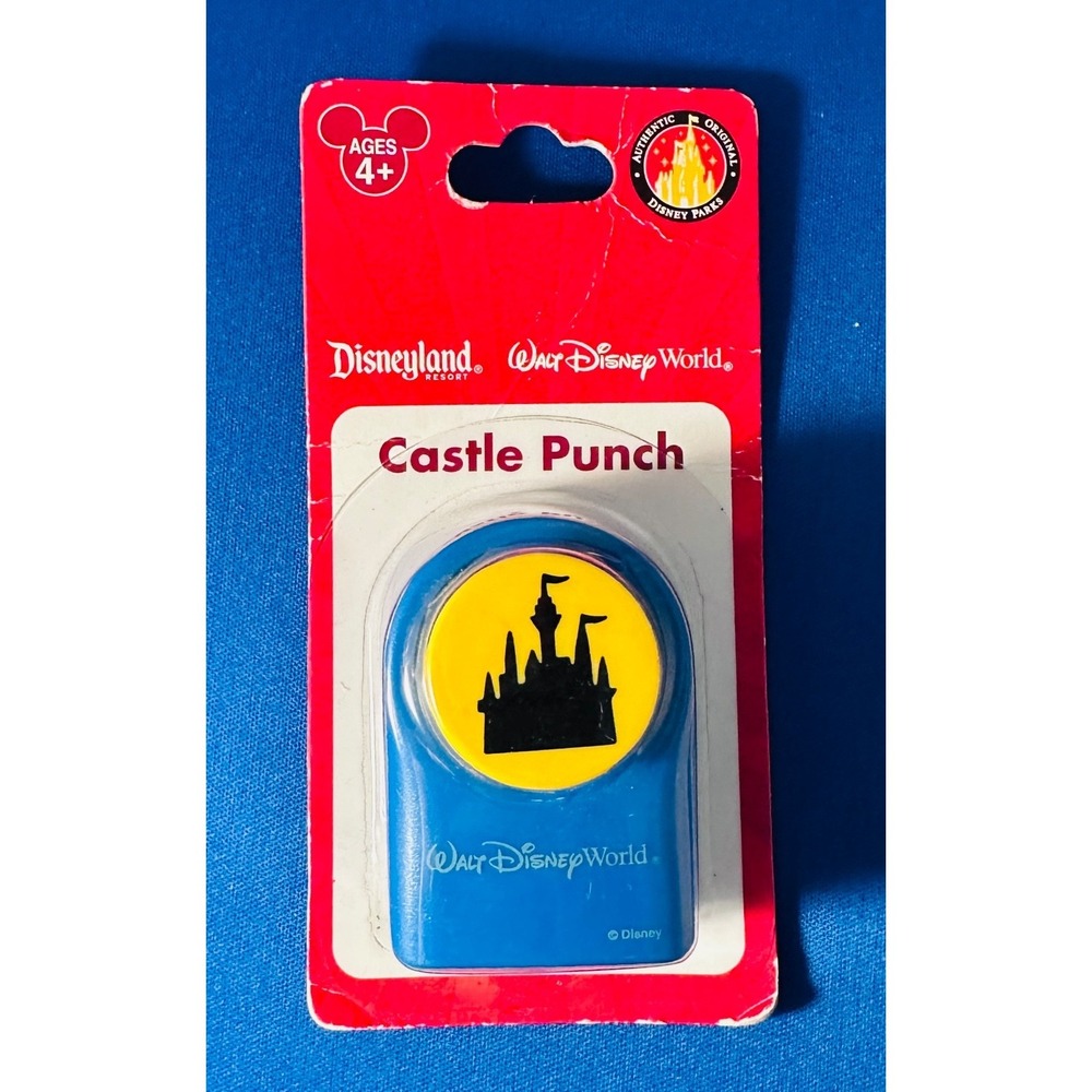 Walt Disney World Scrapbook Punch Cinderella's Castle NEW Vintage